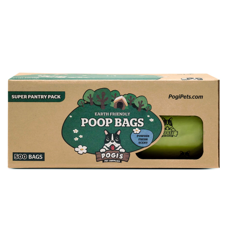 [Australia] - Pogi’s Poop Bags - 500 Grab & Go Dog Poop Bags - Leak-Proof, Earth-Friendly Poop Bags for Dogs 500 Bags Scented 