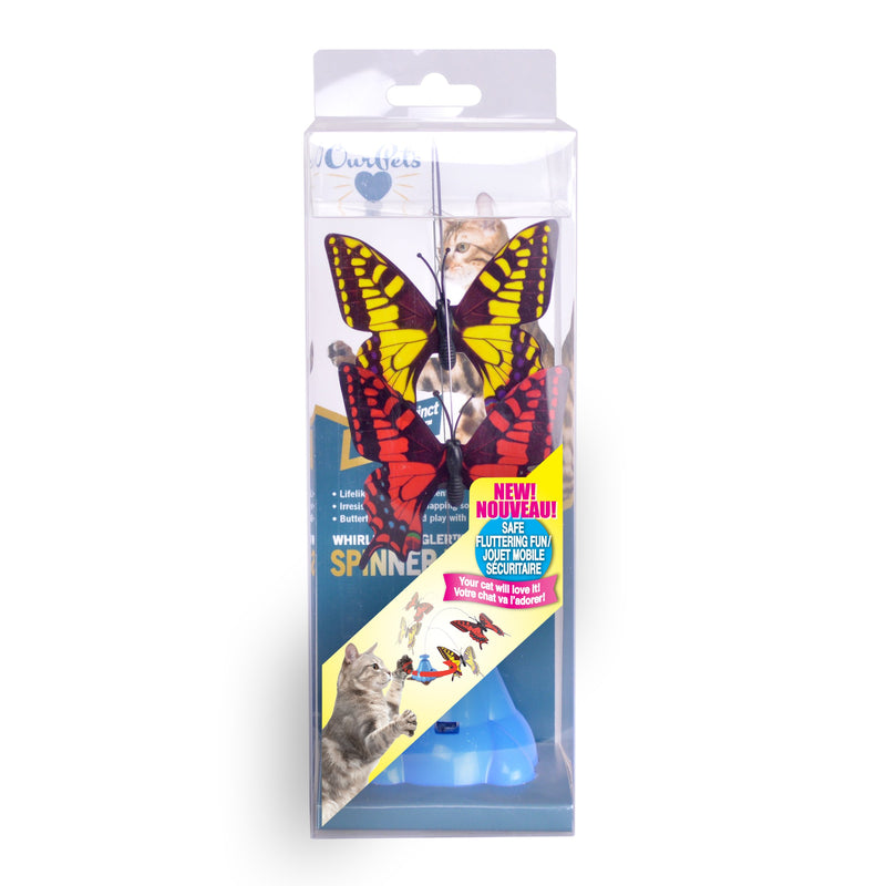 [Australia] - OurPets Whirling Wiggler Spinner Interactive Cat Toy Whirling Wiggler Cat Toy 