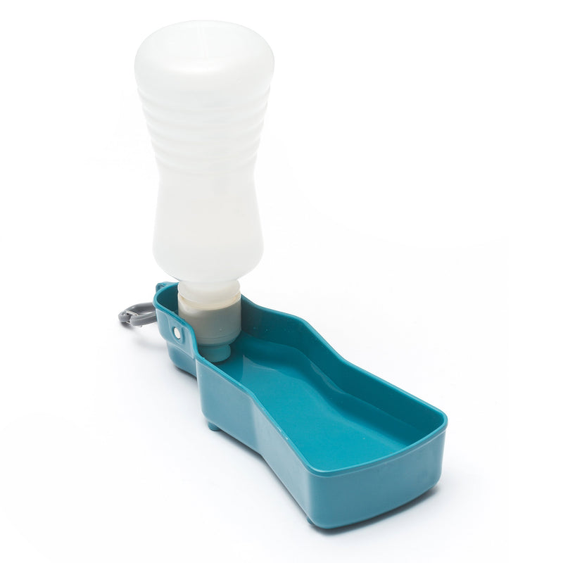 [Australia] - Messy Mutts Plastic Water Dispenser 9.6oz / 1.2 Cups Blue 