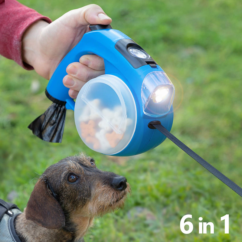InnovaGoods Retractable Dog Leash 6 in 1 Compet 400 g - PawsPlanet Australia