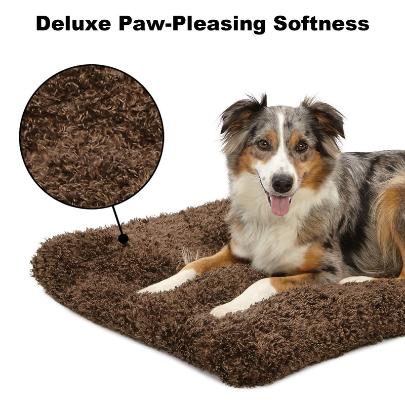 [Australia] - MidWest Homes for Pets Deluxe Super Plush Pet Beds, Machine Wash & Dryer Friendly, 1-Year Warranty 36-Inch CoCo Chic 