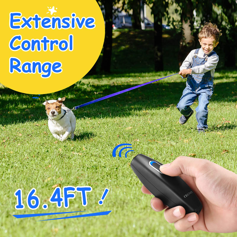 CEGNO Anti Barking Device, Ultrasonic Dog Barking Deterrent, Bark Control, Dog Behavior Training Tool of 16.4 Ft Effective Control Range, Safe to use, with LED Indicator, Wrist Strap Outdoor Indoor - PawsPlanet Australia