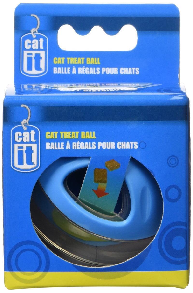 [Australia] - Catit Hagen Treat Ball Blue Standard Packaging 