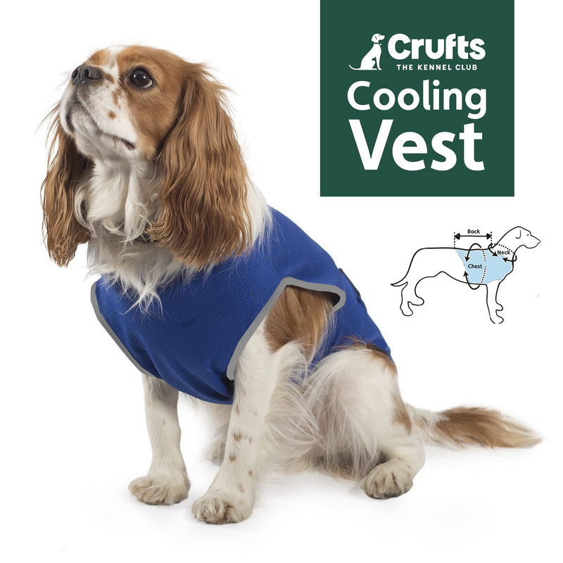 VFM - Crufts Pet Cooling Vest Jacket (Extra Small) XS (Pack of 1) - PawsPlanet Australia