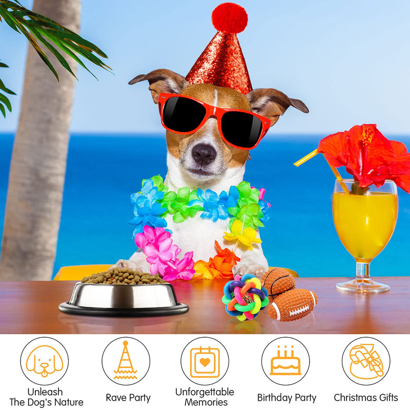 Frienda 4 Pieces Dog Birthday hat for Pets Party Decoration Accessories pet Headband Hats Charms Grooming Accessories - PawsPlanet Australia