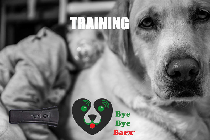 GREEN BREATHE ECO Bye Bye Barx Anti Barking Device | Ultrasonic Dog Bark Deterrent for Small or Medium Dog | 3 in 1 Dog Training Aid | Control Range of 35 Ft. | No Bark Devices with LED Flashlight - PawsPlanet Australia