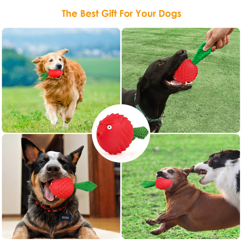 Dog Squeaky Toys for Aggressive Chewers, Dog Chew Toys for Small Medium Large Breed Natural Rubber Interactive Dog Toy (Bird Toy) Bird Toy - PawsPlanet Australia