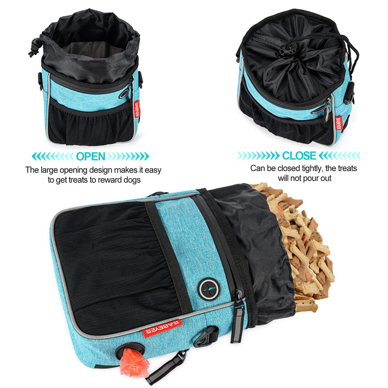 BABEYER Dog Treats Pouch Pet Training Bag Aqua - PawsPlanet Australia
