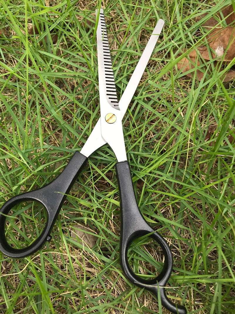 Pet Grooming Scissors,Human Hair Shears,Straight Thinning Blade,Lightweight, Fashionable and Durable,Use-Friendly at Home (thinning-Scissors) thinning-scissors - PawsPlanet Australia