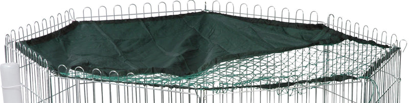 dobar 80650 Weather-Proof Protective Nylon Net Including a 50% Sun Protection - Perfect for the Octagonal Open Enclosure Zubehör: Netz 135x135cm (8-eckig) - PawsPlanet Australia
