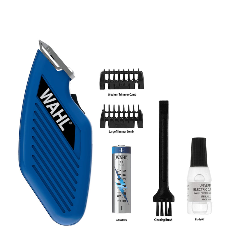 [Australia] - Wahl Professional Animal Pocket Pro Horse, Dog, Cat, and Pet Compact Trimmer and Grooming Kit Blue 