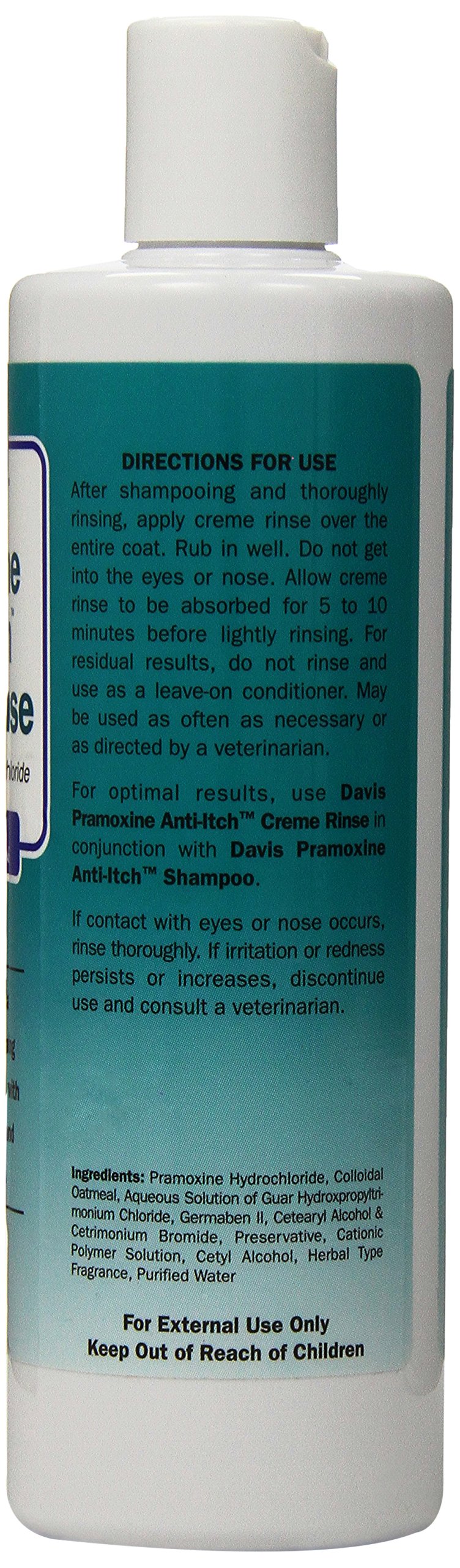 Davis Pramoxine Anti Itch Dog and Cat Creme Rinse, 12-Ounce - PawsPlanet Australia