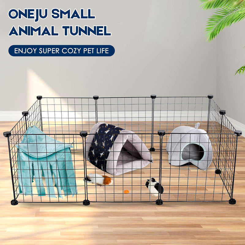ONEJU Guinea Pig Bed, Guinea Pig Hideout, Rabbit Bed, Bunny Hideout, Guinea Pig Cage Accessories for Guinea Pig, Bunny, Hamster, Chinchilla, Ferry, Rabbit and Other Small Animals - Gray Horse - PawsPlanet Australia