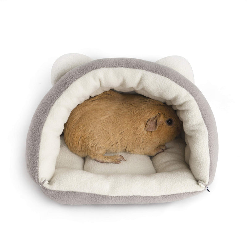 [Australia] - Niteangel Guinea Pig Cave Beds Cozy House Bedding for Rats Chinchilla Degu Ferrets Hedgehog Grey 