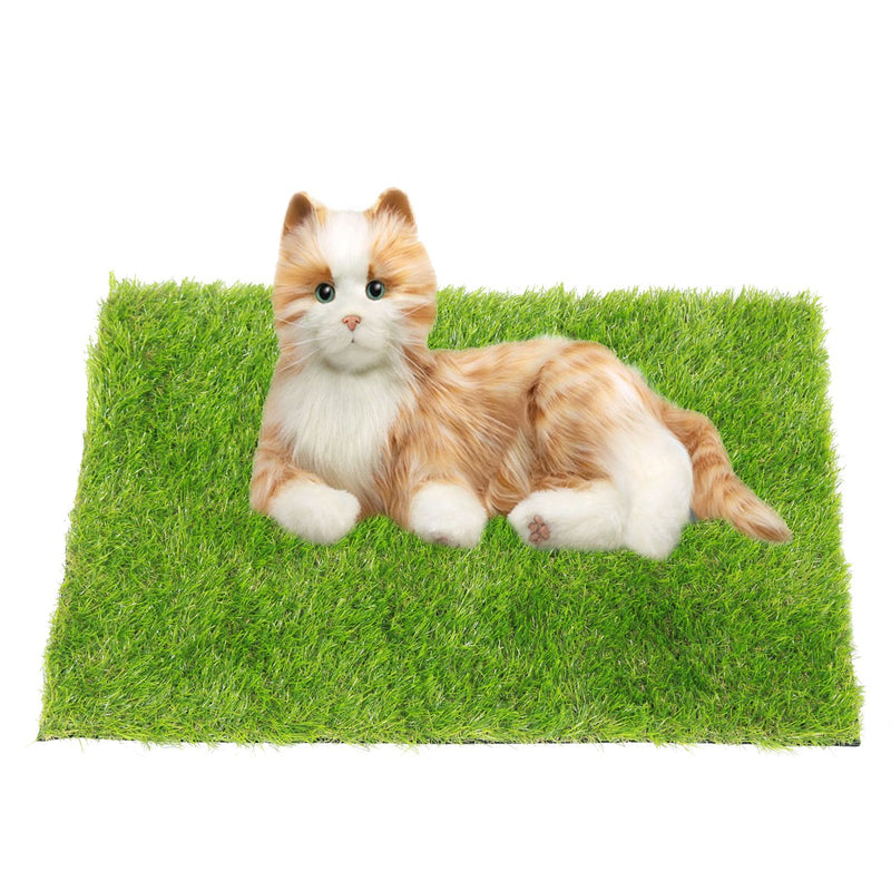 [Australia] - ECO MATRIX Artificial Grass Dog Training Door Mat Pee Pad Fake Grass Doormat Pet Turf Soft Green Lawn Rug Synthetic Grass Carpet 18*24inch 