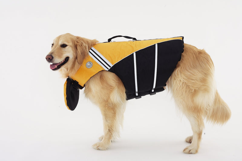 Doggles Dog Flotation Jacket Medium yellow - PawsPlanet Australia