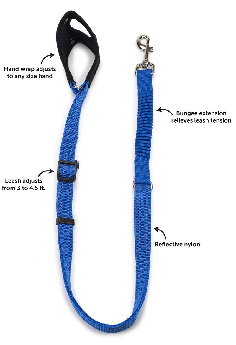 [Australia] - PetSafe Durable Nylon Leash with Padded Hand Wrap Royal Blue 