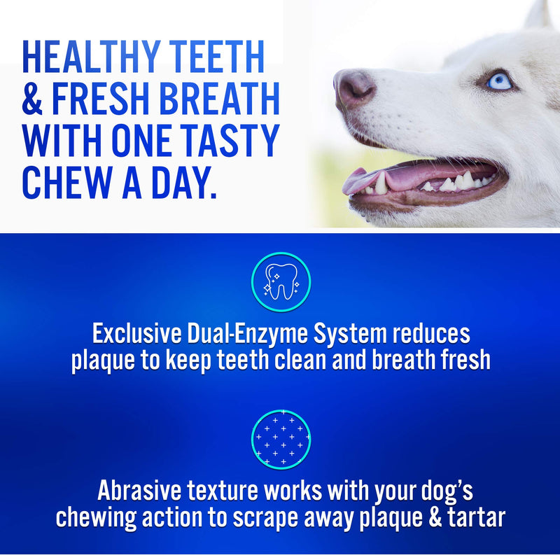 Virbac CET Enzymatic Oral Hygiene Chews for Dogs NEW Extra Small - PawsPlanet Australia