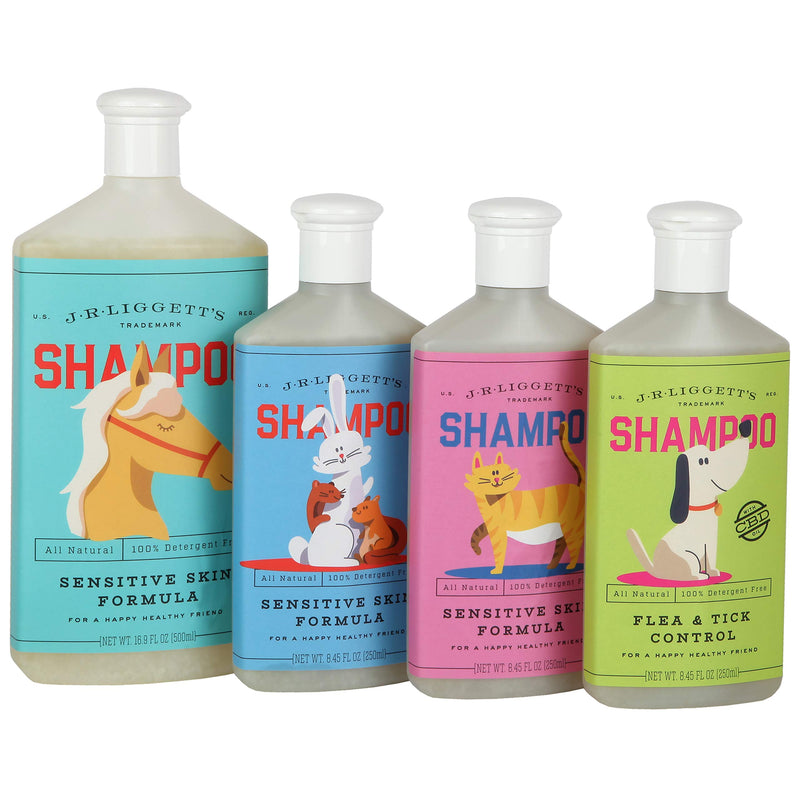 [Australia] - J·R·LIGGETT'S Dog Shampoo Bar Great for Sensitive Skin-Relieves Dry,Itchy Skin-Hypoallergenic and Biodegradable Formula–100% Detergent-Free Liquid SMALL ANIMAL LIQUID SHAMPOO 