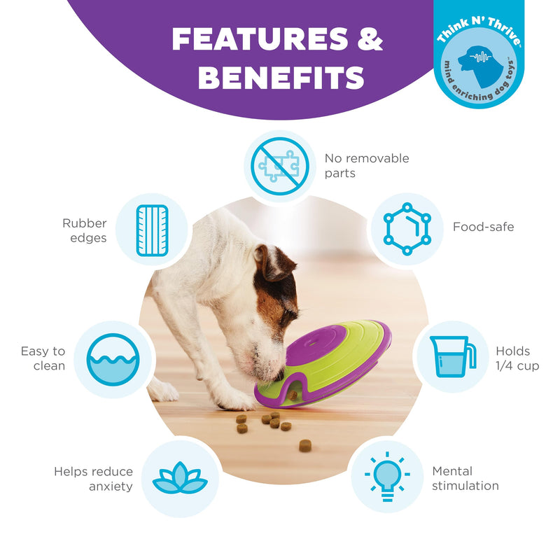 Outward Hound Nina Ottosson Treat Maze - Interactive Dog Toy for Treats - Advanced Level 2 (Intermediate) - PawsPlanet Australia