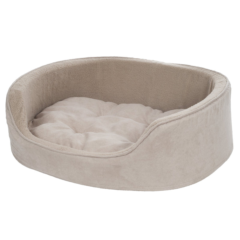 [Australia] - PETMAKER Small Cuddle Round Microsuede Pet Bed 