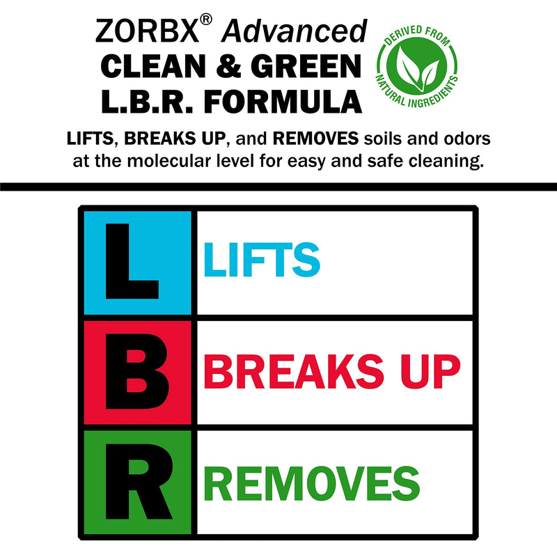 [Australia] - ZORBX Extra Strength Stain and Odor Remover – Non-Toxic and Biodegradable Stain Remover is Safe for All with No Harsh Chemicals, Perfumes or Fragrances (24oz) 