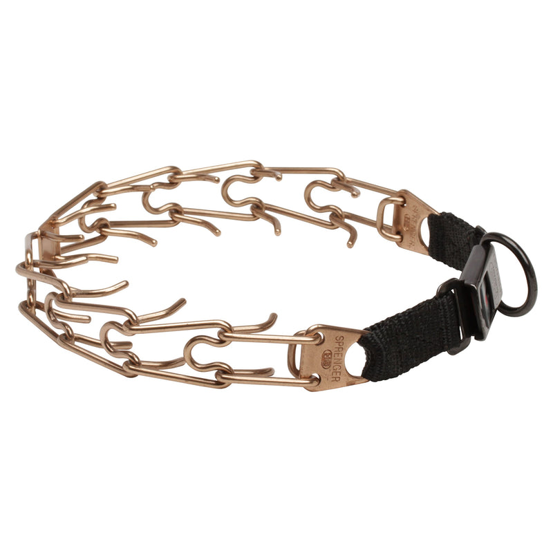 [Australia] - Herm Sprenger Click Lock Buckle Canine Pinch Collar Made of Curogan - 1/8 inch (3.2 mm) - Size 21 inch (52 cm) 