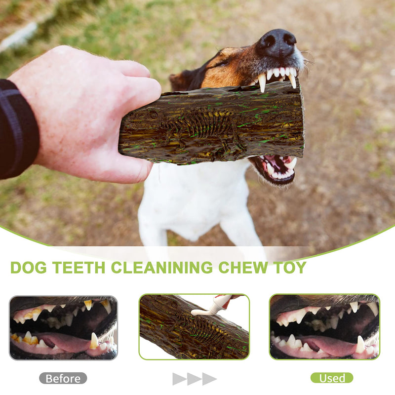 Dog Chew Toys for Aggressive Chewers, Tough and Durable Dog Dental Chew and Interactive Dog Toys for Medium Dogs and Large Breeds Teeth Cleaning Chewing - PawsPlanet Australia