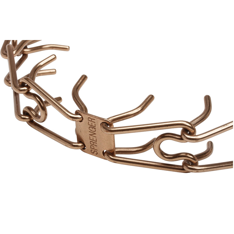 [Australia] - Herm Sprenger Click Lock Buckle Canine Pinch Collar Made of Curogan - 1/8 inch (3.2 mm) - Size 21 inch (52 cm) 