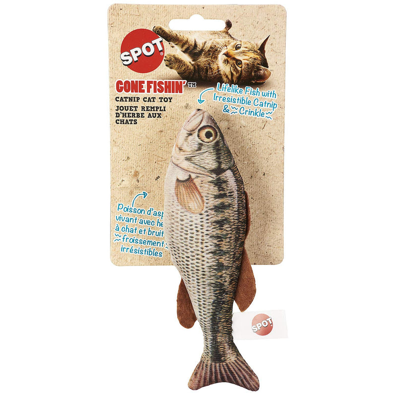 [Australia] - SPOT Gone Fishin' Cat Toy with Catnip Assorted Figures 6.5" 