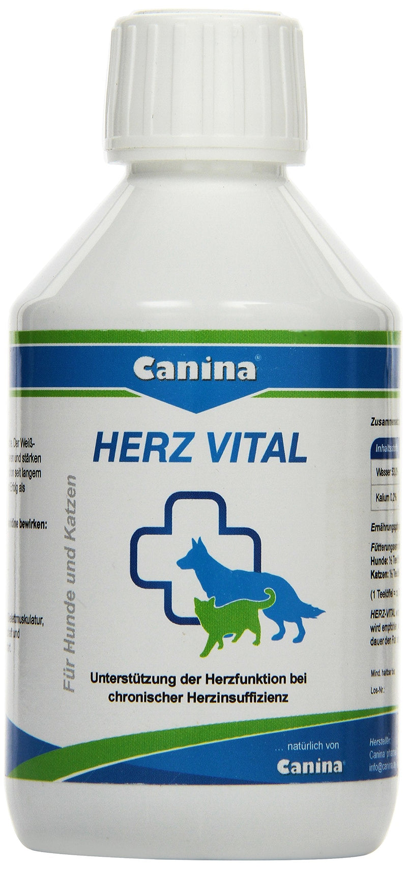 Canina Heart Vital, pack of 1 (1 x 250 ml) - PawsPlanet Australia