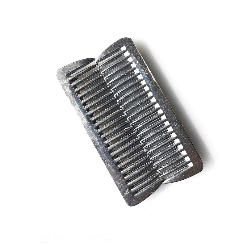 [Australia] - SXYH 3PCS Stainless Metal Pulling Combs Horse Mane Tail Mini Pocket Combs 4013 … SLIVER 