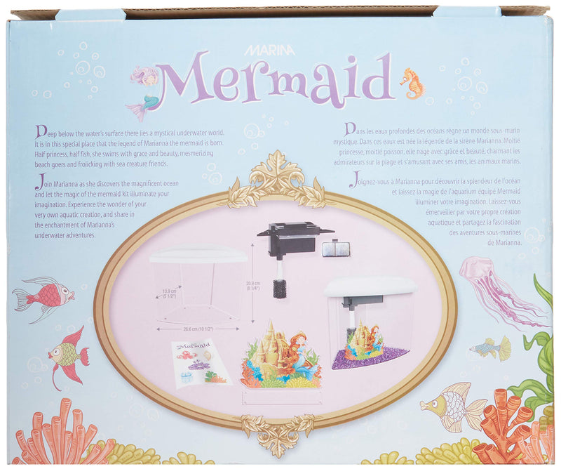 [Australia] - Marina 13311 Mermaid Aquarium Kit, 1 Gallon 