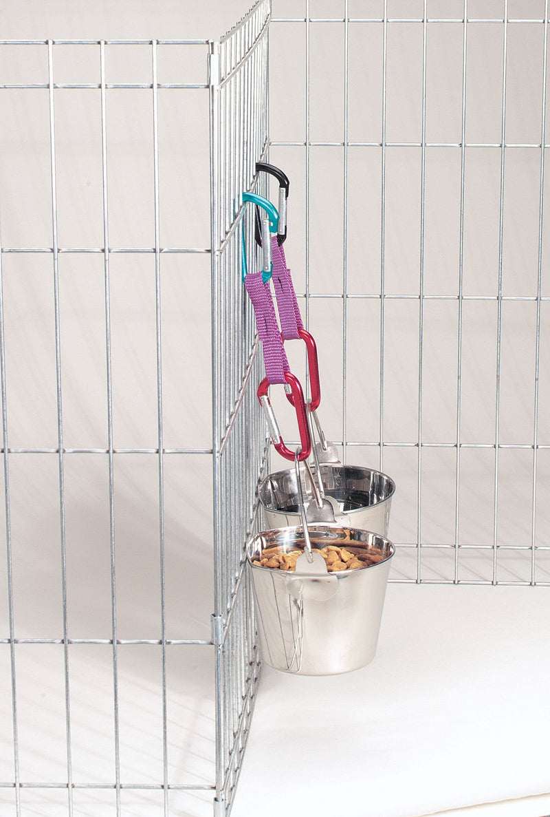 ProSelect Stainless Steel Flat Sided Pet Pail 1-Quart - PawsPlanet Australia