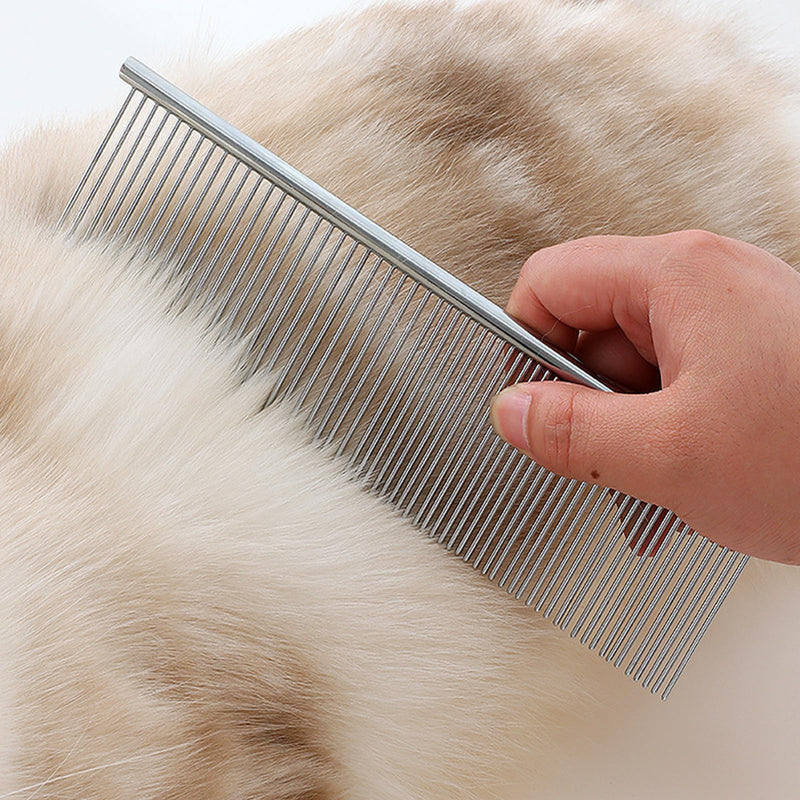 Stainless Steel Pet Grooming Comb Pet Comb Claw Scissors Cats Professional Cat Nail Scissors Claw Scissors for Cats & Dogs, Removes Knots Dogs Small Cats Claw Trimmer - PawsPlanet Australia