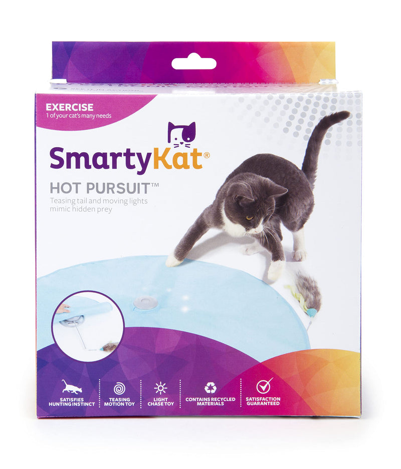 SmartyKat Electronic Motion/Moving Toys for Cats & Kittens, Battery Powered, Mimics Motion of Real Prey, Fun & Interactive Play - Multiple Styles Hot Pursuit - PawsPlanet Australia