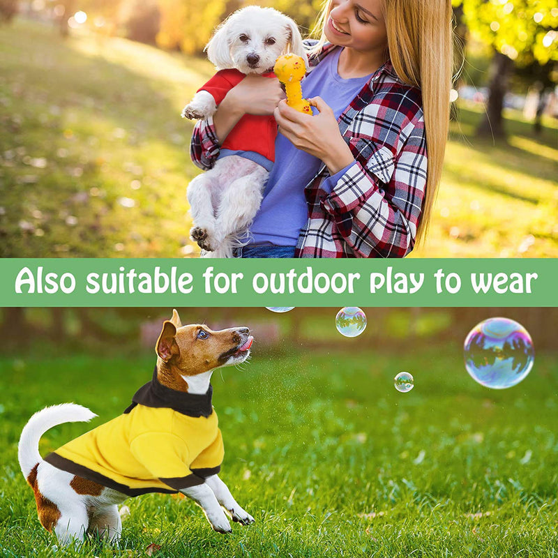 HUANGDOU Pet Clothing Puppy Spring and Autumn Style Hooded Hoodie Casual Style Small pet Party Clothes (Blue, Small Size) Blue - PawsPlanet Australia