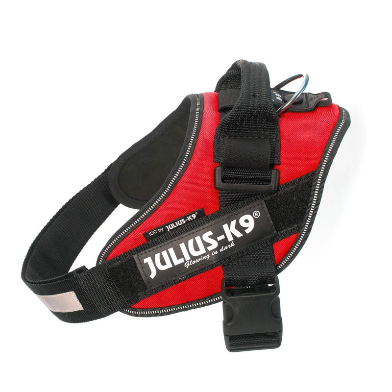 Julius-K9, 16IDC-R-0, IDC Powerharness, dog harness, Size: 0, Red - PawsPlanet Australia