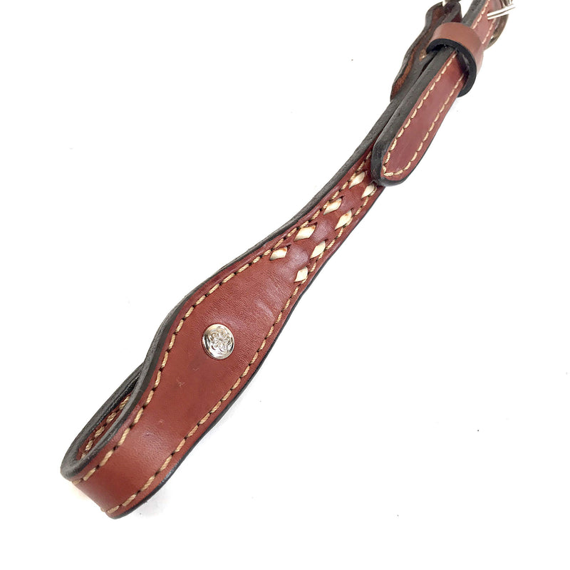 [Australia] - Alamo Saddlery LLC Rancher Supply- 'One Eared Headstall w/Toast Leather' 