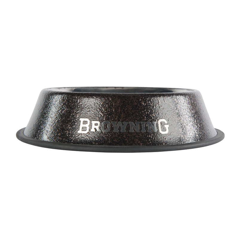 [Australia] - Browning Stainless Steel Dog Bowls, Outdoor Style Dog Food Bowl Large Bronze 