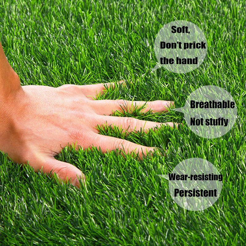 kathson 2 Pcs Chicken Nesting Pads Cuttable Artificial Grass Rug Carpet Washable Synthetic Turf Mat Nest Box Bedding Liners for Chicken Coop Egg Laying Pet Garden Lawn Indoor Outdoor - PawsPlanet Australia