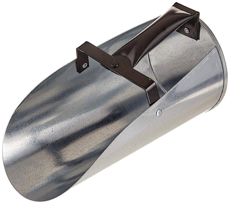 Farm Tuff Ir 2062 Metal Galvanized, 2-Quart Feed Scoop 2 Quart - PawsPlanet Australia