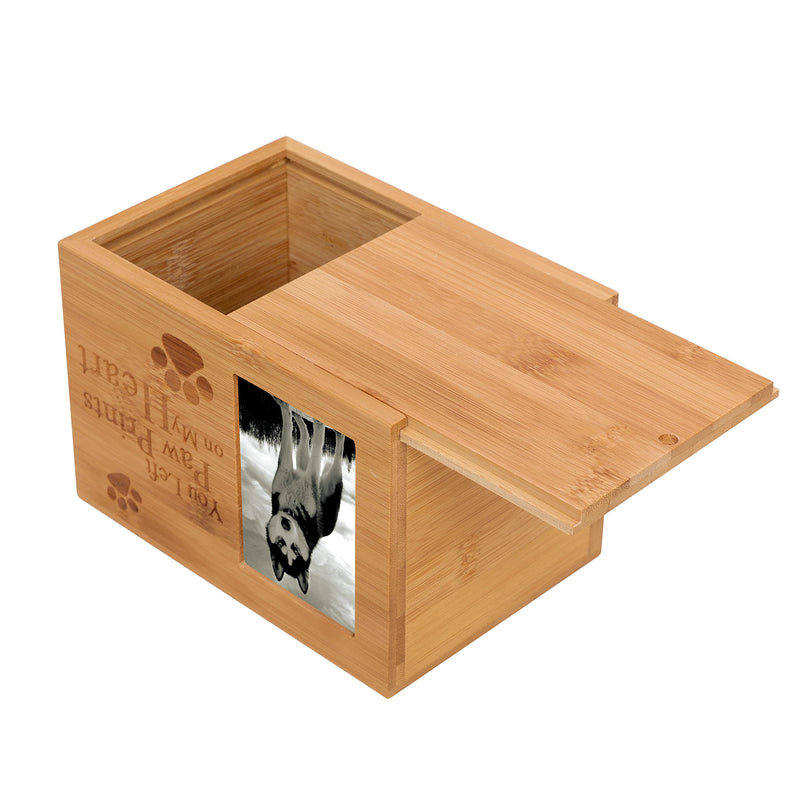 NC Pet Urn,Keepsake Boxes,Dog Memorial with Picture, Wood Casket,Cat Urns for Ashes, Memory Box for Keepsakes,Cremation Pets Box for Animal Ashes MH-12 - PawsPlanet Australia