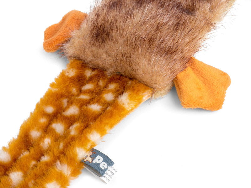 Petface Luxury Multi Squeak Pheasant Dog Toy - PawsPlanet Australia