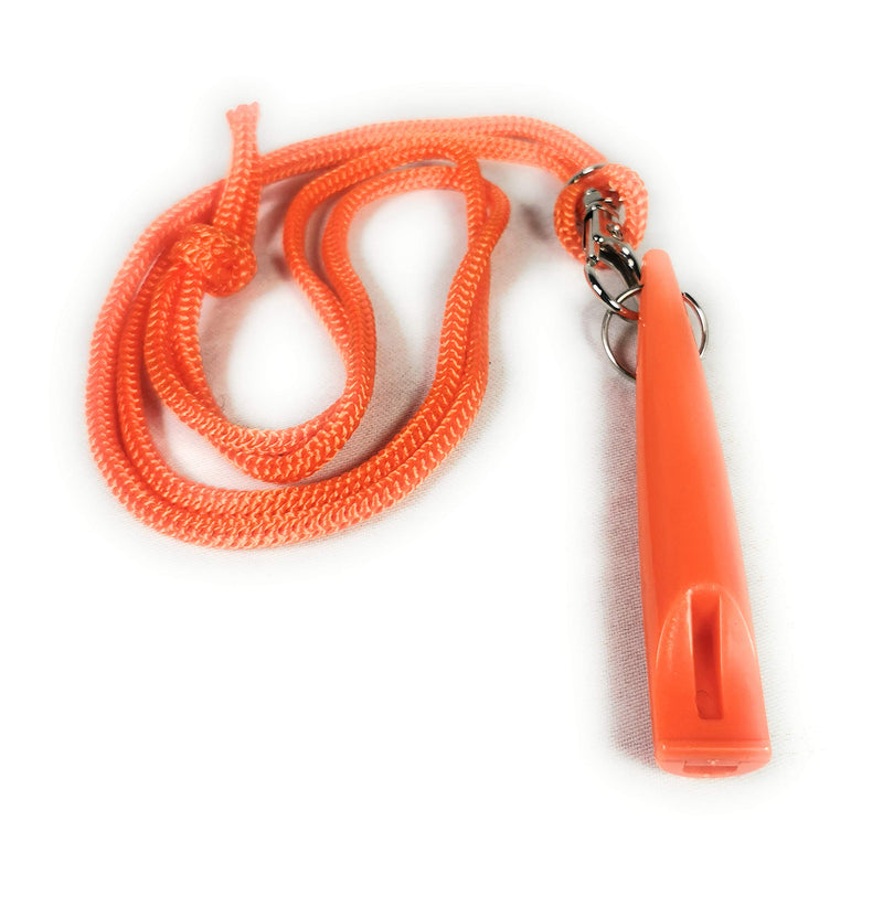 Benbulben Twin Pack of Professional High Pitch Plastic Dog Whistles for Recall Training Complete with Rope Lanyards and Keyrings - PawsPlanet Australia