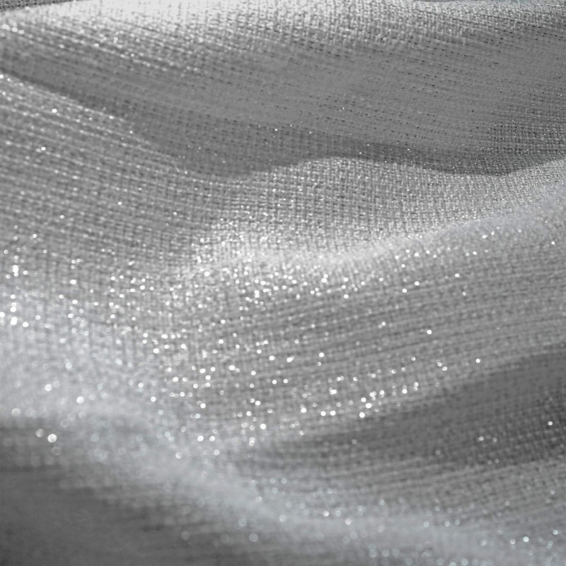 Silver Bedroom Curtains 1 Panel Grommet Window Drape Luxury Metallic Glitter Darkening Semi Sheer Gray Elegant Sparkling Curtains for Living Room Decor Girls Decorations 95 Long Light Grey 52x95 Silver Grey - PawsPlanet Australia