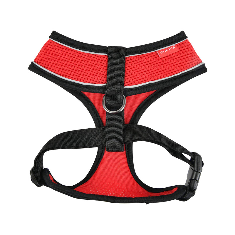 Puppia Soft Harness Pro Dog Harness, Red, XL - PawsPlanet Australia