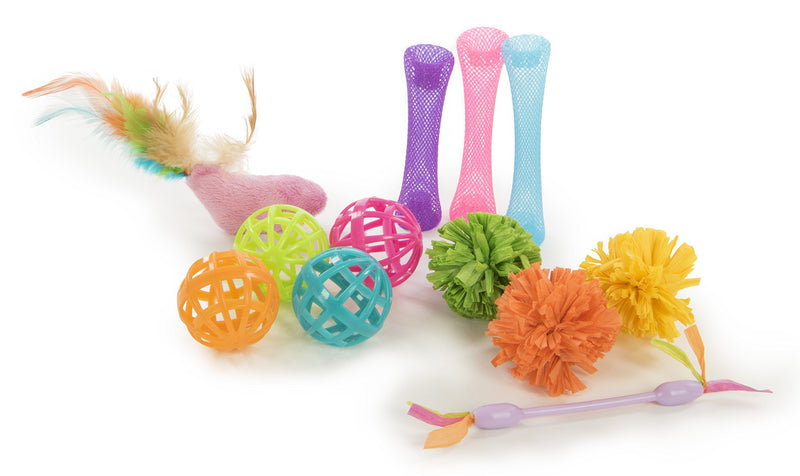 [Australia] - SmartyKat Value Pack Cat Toys Smarty Stash 13 Piece Variety Pack 