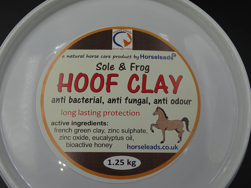 Hoof Clay 1.25 kg Sole and Frog Antimicrobial/Antifungal field dressing paste Great for Thrush - PawsPlanet Australia