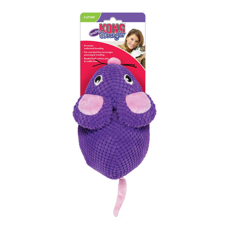 KONG Cat Wrangler Kneading Mouse Toy - PawsPlanet Australia